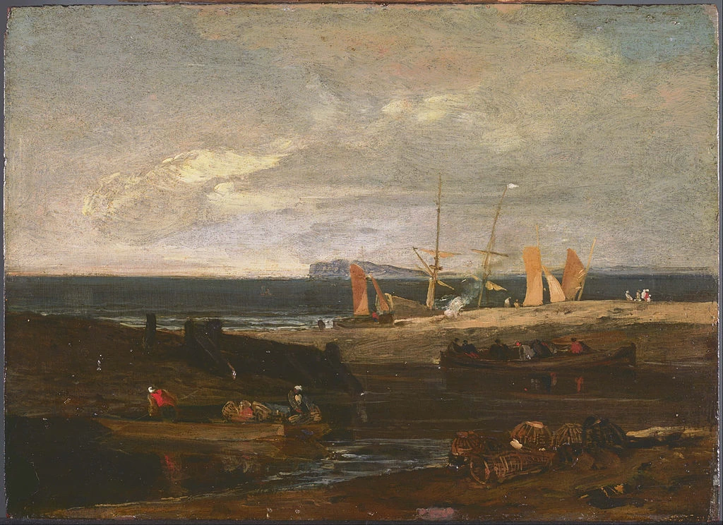Una scena sulla costa inglese